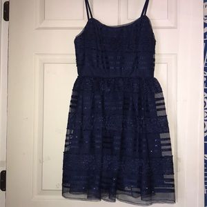Navy blue dress
